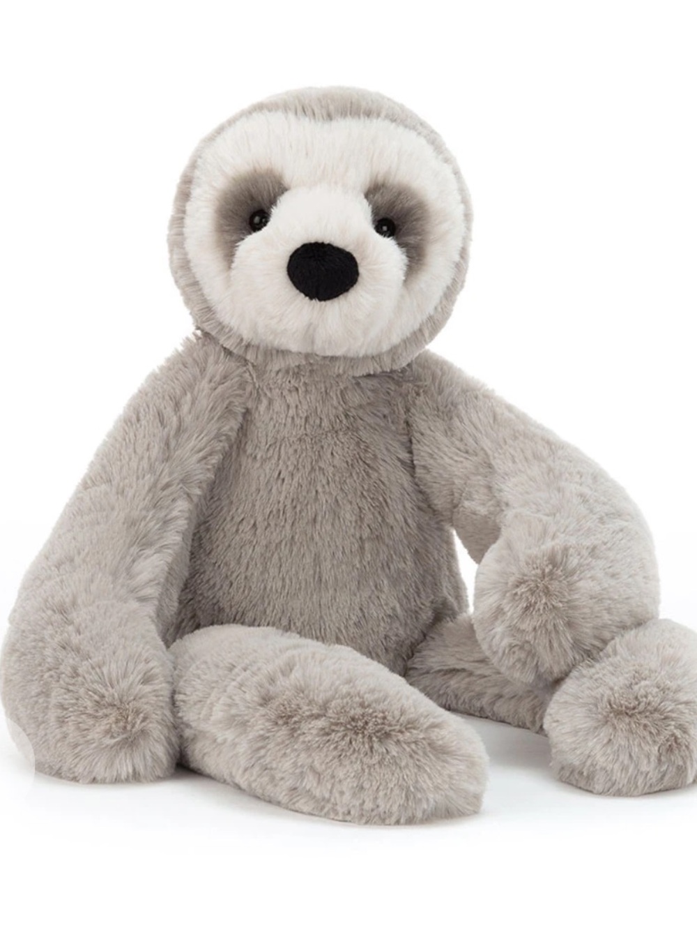 Jellycat Plush Sloth Bailey  in Light Grey and White 🦥
